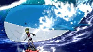 Pokemon Ultra Sun amp Ultra Moon  All Mantine Surf Courses amp Moves How to get Surfing Pikachu [upl. by Kcor]