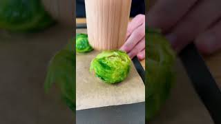 💥 Explosif smashed choux de Bruxelles 🥦 recette cuisine healthy bruxelles faitmaison rapide [upl. by Acilgna]