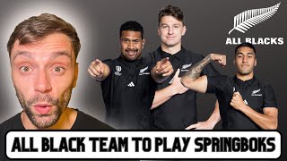 All Blacks name team for Rugby World Cup final [upl. by Klemperer452]