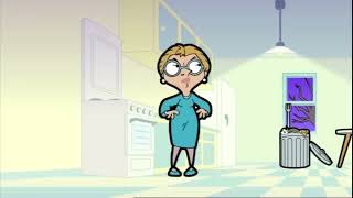 Mr Bean The Animated Series  Irma Gobbs stomach growl 3 [upl. by Tiffany]