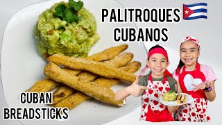 QUICK and EASY Cuban Breadsticks 🇨🇺 PALITROQUES Receta FACIL [upl. by Enej726]