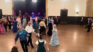 Wink  English country dance  PlayfordtothePresent Ball 2024 [upl. by Dulciana]