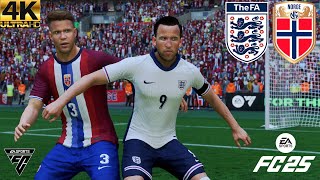 FC 25  ENGLAND VS NORWAY  UEFA NATIONS LEAGUE 2425  WEMBLEY STADIUM  ULTRA REALISM 4K PS5 [upl. by Nyram]