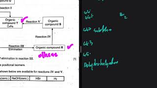 Question 4 Organic Compounds Reactions Grade 12 Physical Sciences P2 November 2024 [upl. by Englebert]