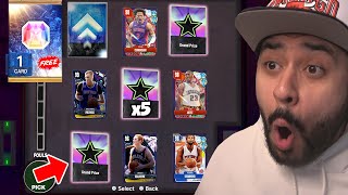 I Unlocked the Luckiest Free Galaxy Opal Ascension Board and Got 5 Grand Prizes in NBA 2K24 MyTeam [upl. by Phelgen]