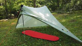 Silex Trekking Pole Tent Overview [upl. by Orgalim]