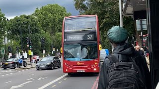 Fast Opening Doors Journey on Route 37  E400 Trident  E123 LX09FBY [upl. by Tuchman]