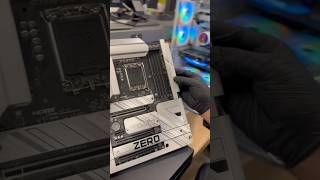 Unboxing the MSI Z790 PROJECT ZERO Motherboard  VRLA Tech gamingpc pcs pcgamingsetup rgbsetup [upl. by Tabatha]