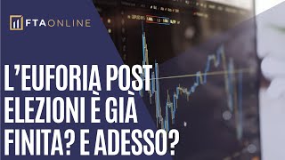 ⚠️ L’euforia post elezioni è già finita E adesso [upl. by Shirlene]