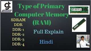 SDR Vs DDR Vs DDR2 Vs DDR3 Vs DDR4 RAM Explained in Detail Hindi Gmind Tech [upl. by Purpura]