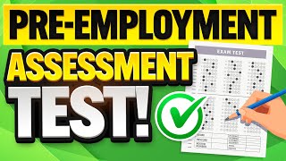 PREEMPLOYMENT ASSESSMENT TEST PSYCHOMETRIC amp APTITUDE Test Practice QUESTIONS amp ANSWERS [upl. by Annelg15]