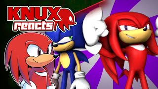 Knuckles Reacts SGA Unlike Sonic I Dont Chuckle GMOD [upl. by Yadrahc]