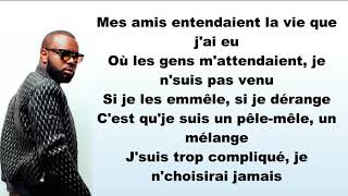 Maître Gims ft Vianney  La même  Lyrics acoustique [upl. by Lorin39]