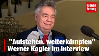 Werner Kogler die Grünen quotAufstehen weiterkämpfenquot [upl. by Leivad]