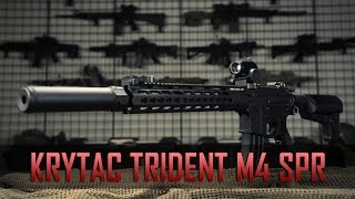 Krytac Trident M4 SPR  Exceptional Outdoor Firepower  Airsoft GI [upl. by Eihtur]