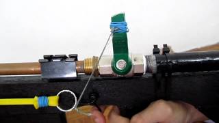 Ballvalve airgun action [upl. by Pilihp]