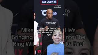 Mike Tyson Vows to Enter the Ring as the ‘Devil Himself’ in Fight Against Jake Paul [upl. by Lennox]