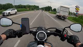 Heading to Halte de Lachute  Episode 7  Yamaha Bolt RSpec 4K [upl. by Early283]