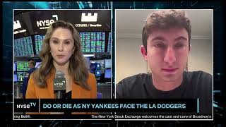 Tommy quotSmokesquot at Barstool Sports Joins NYSE TV Live [upl. by Elrak476]