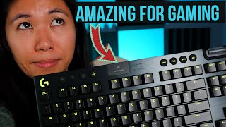 Logitech G915 TKL Review  Its WICKED fast [upl. by Rennane991]