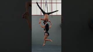 Aerial hoop aerial arts aerial performance aerial yoga aerialyoga ytshorts yogapractice yoga [upl. by Eenor4]