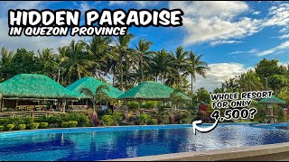 STAYING in a P4500 HIDDEN PARADISE in Sariaya Quezon Province  The Whole Resort is OURS [upl. by Zampino669]