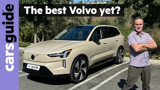 Volvo EX90 2025 review New familyfocused electric car targets BMW iX and MercedesBenz EQE SUV [upl. by Atikat]