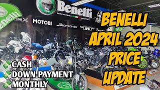 Benelli Motorcycle April 2024 Price Update Philippines All Units Langga Gail [upl. by Davide]