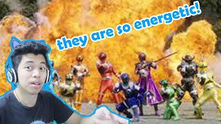 SUPER SENTAI HENSHIN AND ROLL CALL REACTION Goranger  Zenkaiger [upl. by Curtis]