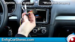 HowToRadioInstallation VW Golf 2010 [upl. by Josephina]