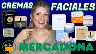 ❤️‍🔥🔥Las MEJORES CREMAS🧴 faciales de MERCADONA 🫶🏼 pieles MADURAS [upl. by Giah]