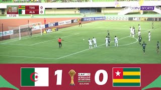 Algérie contre Togo 10  Éliminatoires AFCON 2025  Résumé de Match [upl. by Claus860]