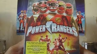 Unboxing Power Rangers Seasons 8  12 Deluxe Box Set [upl. by Farrison]