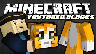 Minecraft  I STOLE STAMPYLONGHEAD Youtuber Heads Mod Showcase [upl. by Vivyanne577]