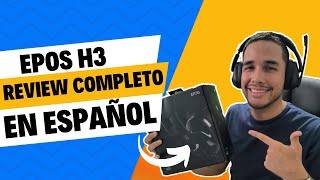 Unboxing y review completo EPOS H3 en español [upl. by Ahcsap966]