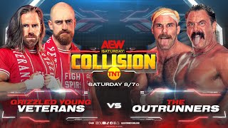 WWE 2K24 Grizzled Young Veterans Vs The Outrunners  AEW Collison 10524 [upl. by Beaston]