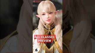 ARCHEAGE WAR ALL CLASSES PREVIEW [upl. by Aynekal]