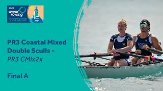 2024 World Rowing Beach Sprints Finals  PR3 Coastal Mixed Double Sculls  Final A [upl. by Yedoc]