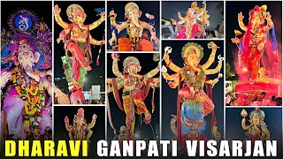 Dharavi Ganpati Visarjan 2024  Surprising Vlog😍  Mumbai Ganpati Visarjan 2024 [upl. by Niwri736]