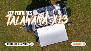 Austrack Campers  Talawana X13 Key Features [upl. by Rekab794]