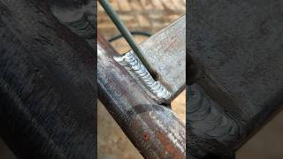 manual stick welding technique on thin metal with amazing results [upl. by Refannej]