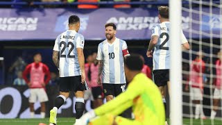 Argentina vs Peru footbal Match Highlights  argentinavsperu [upl. by Nauq]