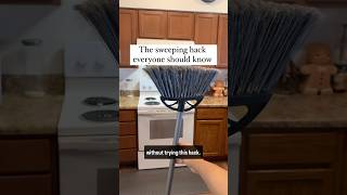 sweeping hack everyone should know cleaningideas cleaninghacks cleaningtips deepclean cleanhome [upl. by Notnirt]