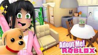 TINY HOME Soft Aesthetic🤍 ADOPT ME Roblox Neutral Budget [upl. by Orest]