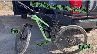 2021 Canyon Spectral Upgrades [upl. by Enirehs]