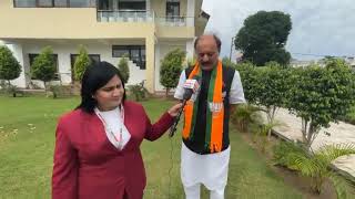 Exclusive Interview with Samba Constituency BJP Candidate Surjit Singh Slathia [upl. by Amsaj]