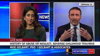 NEWSBREAK LIVE Dr Moe Gelbart PhD Talks Coping amp Signs of Violence [upl. by Corwun]