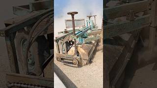 Road cleaning work on cleaning machine 🔥 cleaningwork machinetractor youtube subscribe short [upl. by Wennerholn]