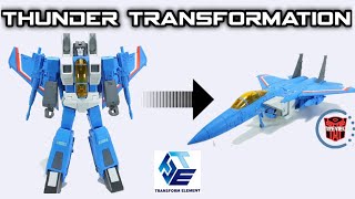 Transformation Deformation Space DS01R Thunder [upl. by Natsuj974]