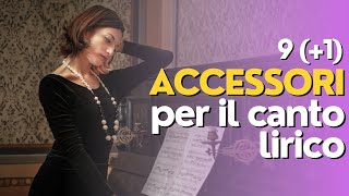 10 accessori essenziali per il canto lirico  Guida per principianti [upl. by Lepley49]